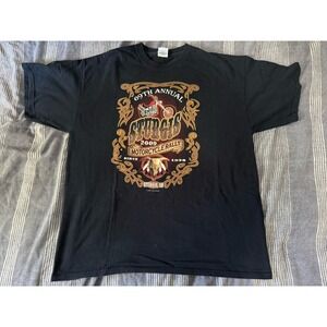 Sturgis 2009 Motorcycle Rally 69th Annual Black T-Shirt XL Biker